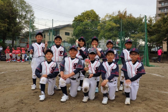 七郷少年野球大会　令和元年初優勝！